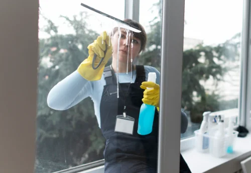 Nettoyage de vitres intérieures et extérieures à Cuzorn